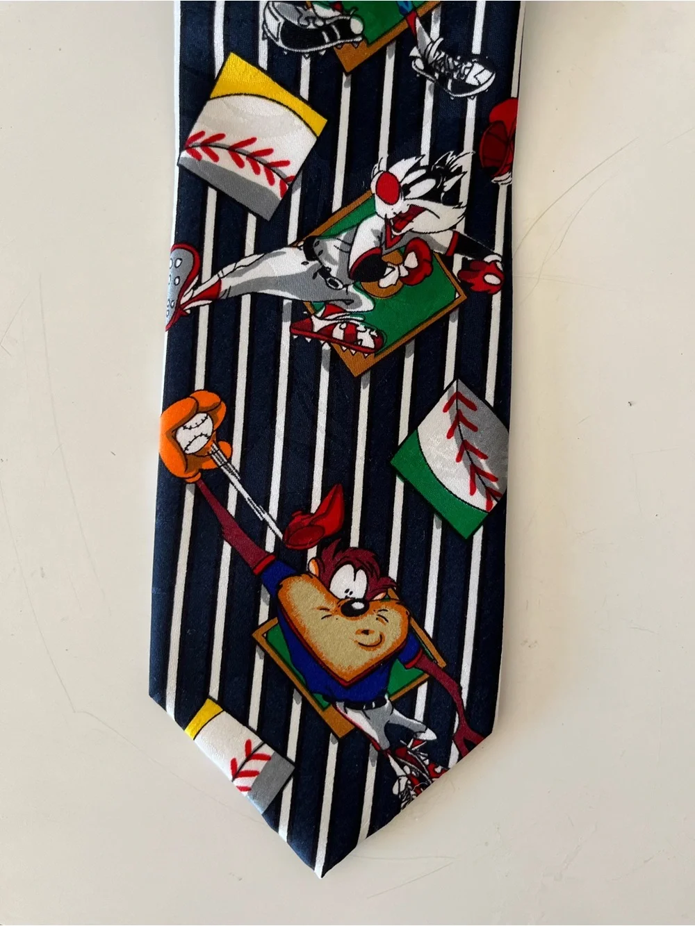 Lot of 3 vintage 1993 looney tunes neckties